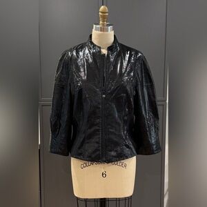 Worth Leather Jacket, size 14